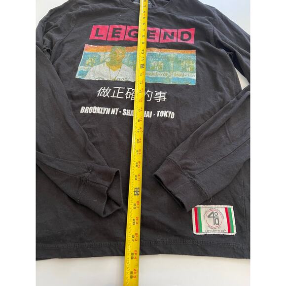 Vintage Defend Brooklyn Spike Lee 40 Acres A Mule LEGEND Long Sleeve Shirt Large - Picture 9 of 9